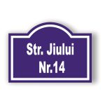 PLACUȚĂ STRADALĂ PERSONALIZATĂ