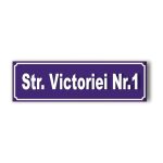 PLACUȚĂ STRADALĂ PERSONALIZATĂ