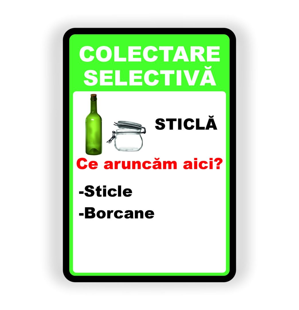 D6. 80. RECICLARE STICLE. - imagine 1