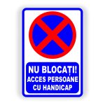 54. NU BLOCAȚI.