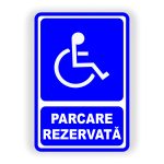 38. PARCARE REZERVATĂ.