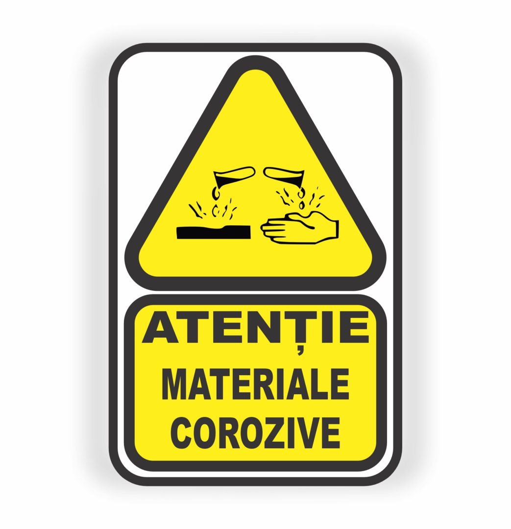 123 123. SUBSTANȚE COROZIVE. - imagine 1