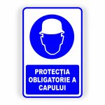 35. PROTECȚIA CAPULUI OBLIGATORIE.