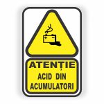 73. ACID DIN BATERIE.