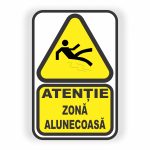 76. ZONĂ ALUNECOASĂ.