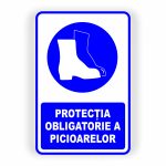 89. PROTECȚIA PICIOARELOR OBLIATORIE.