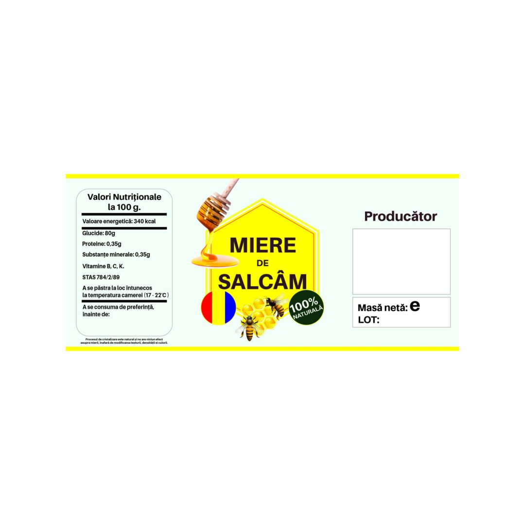 E1 E1. ETICHETĂ BORCAN MIERE - imagine 1