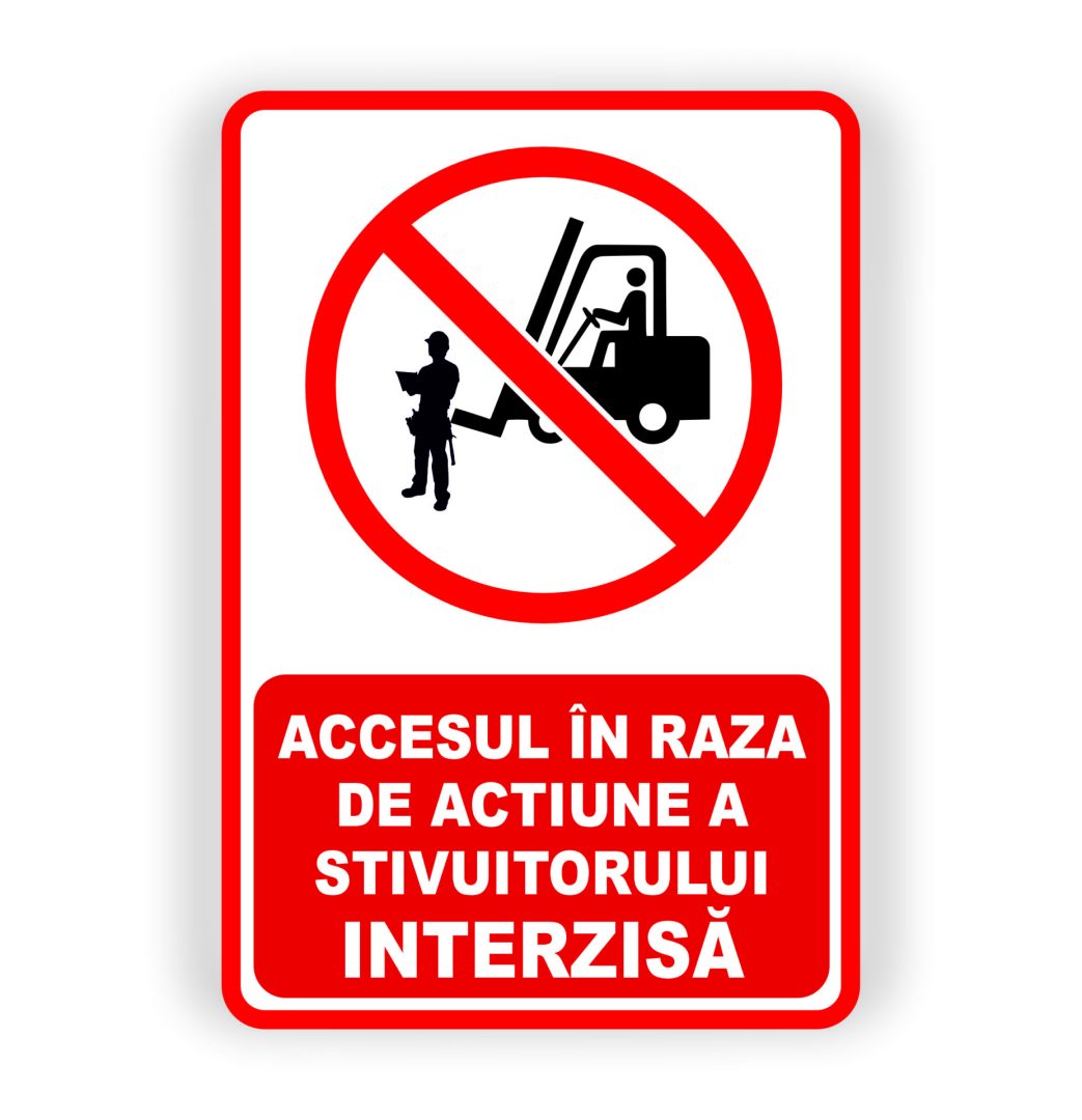 I17 21. ACCESUL ÎN RAZĂ INTERZIS. - imagine 1