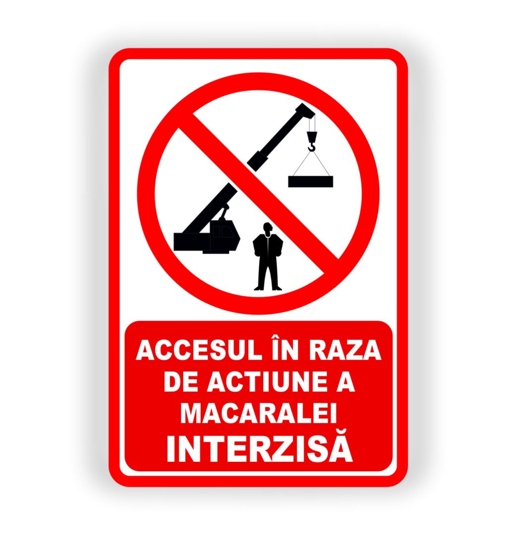 I18 20. ACCESUL ÎN RAZĂ INTERZIS. - imagine 1