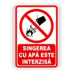 8. STINGEREA CU APĂ INTERZISĂ