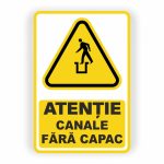 273. CANALE FĂRĂ CAPAC