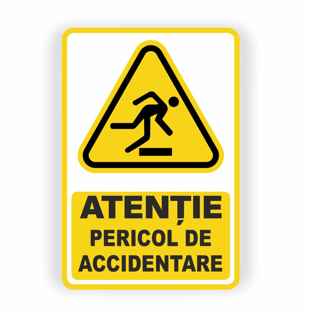 312 312. PERICOL DE ACCIDENTARE - imagine 1