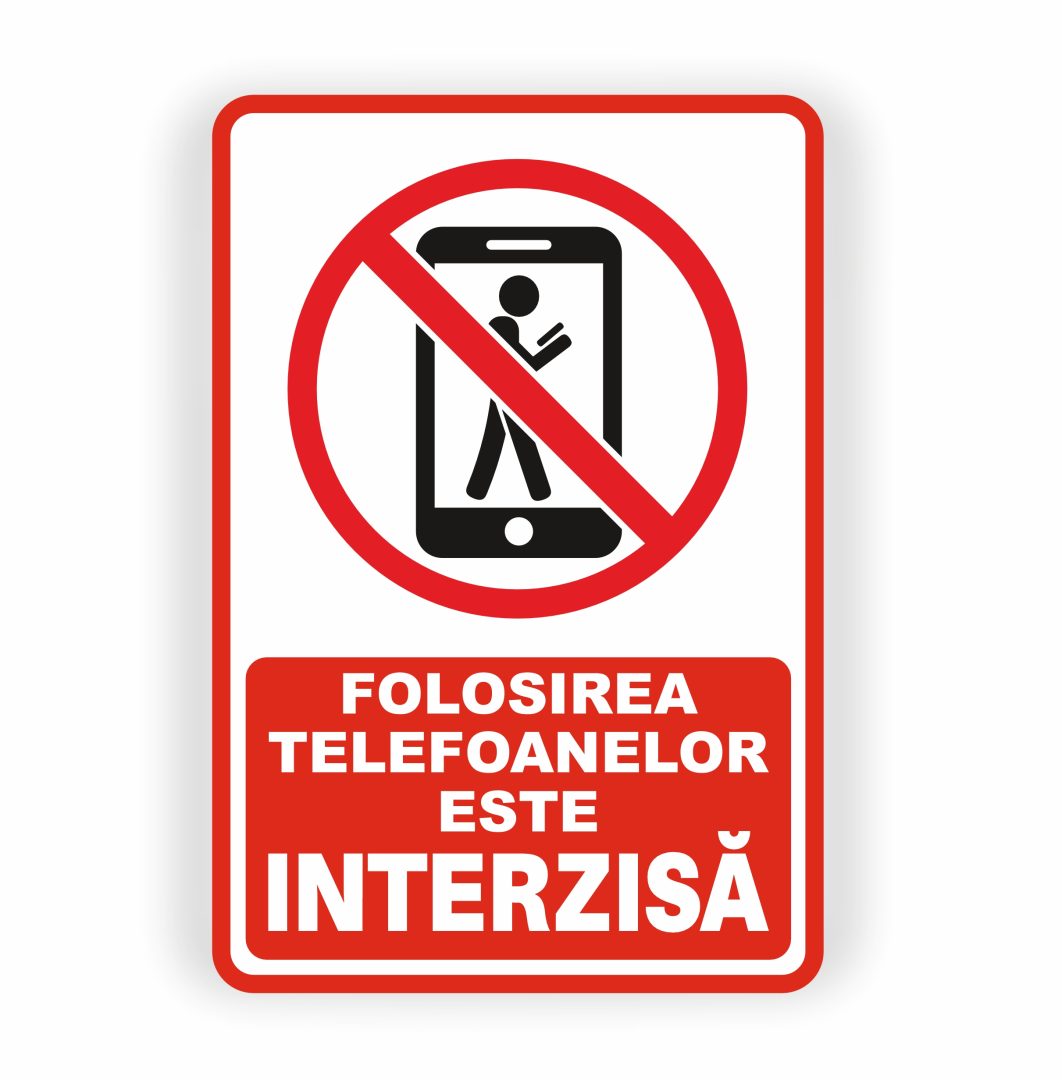 369 369. FOLOSIREA TELEFOANELOR INTERZISĂ - imagine 1