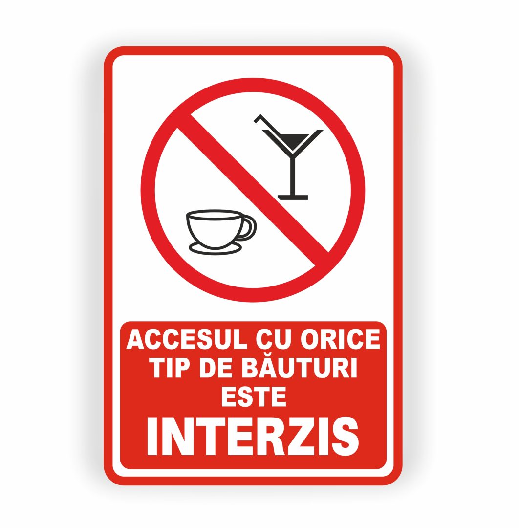 376 376. ACCESUL CU BĂUTURI INTERZIS - imagine 1