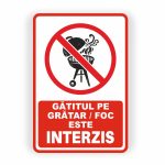 386. GATITUL PE GRĂTAR INTERZIS