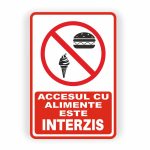 390. ACCESUL CU ALIMENTE INTERZIS