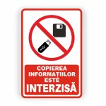 392. COPIEREA INFORMAȚIILOR INTERZISĂ