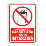 407. OFERIREA CADOURILOR INTERZISĂ