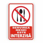 409. SERVIREA MESEI INTERZISĂ