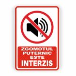 419. ZGOMOTUL PUTERNIC INTERZIS