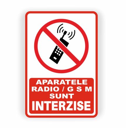 425. APARARELE RADIO GSM INTERZISE