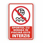 462. SPORTUL CU MINGEA INTERZIS