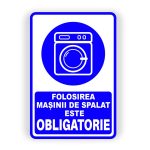 480. FOLOSIREA MAȘINII DE SPĂLAT ESTE OBLIGATORIE