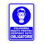 491. FOLOSIREA MĂȘTII PENTRU RESPIRAT ESTE OBLIGATORIE