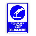493. STINGEREA ȚIGĂRII ESTE OBLIGATORIE