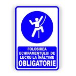 506. FOLOSIREA ECHIPAMENTULUI PENTRU INĂLȚIME OBLIGATORIE