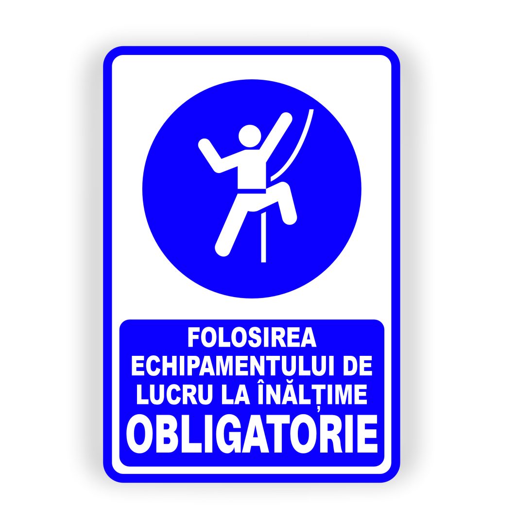 507 506. FOLOSIREA ECHIPAMENTULUI PENTRU INĂLȚIME OBLIGATORIE - imagine 1