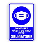 508. FOLOSIREA MĂȘTII DE PRAF OBLIGATORIE