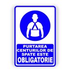 536. PURTAREA CENTURILOR PENTRU SPATE OBLIGATORIE