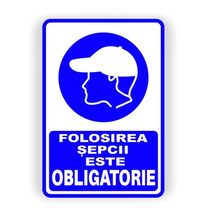544. FOLOSIREA ȘEPCII ESTE OBLIGATORIE
