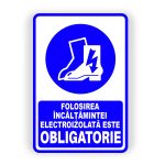 552. FOLOSIREA ÎNCĂLȚĂMINTEI ELECTROIZOLATĂ OBLIGATORIE