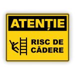586. ATENȚIE RISC DE CĂDERE