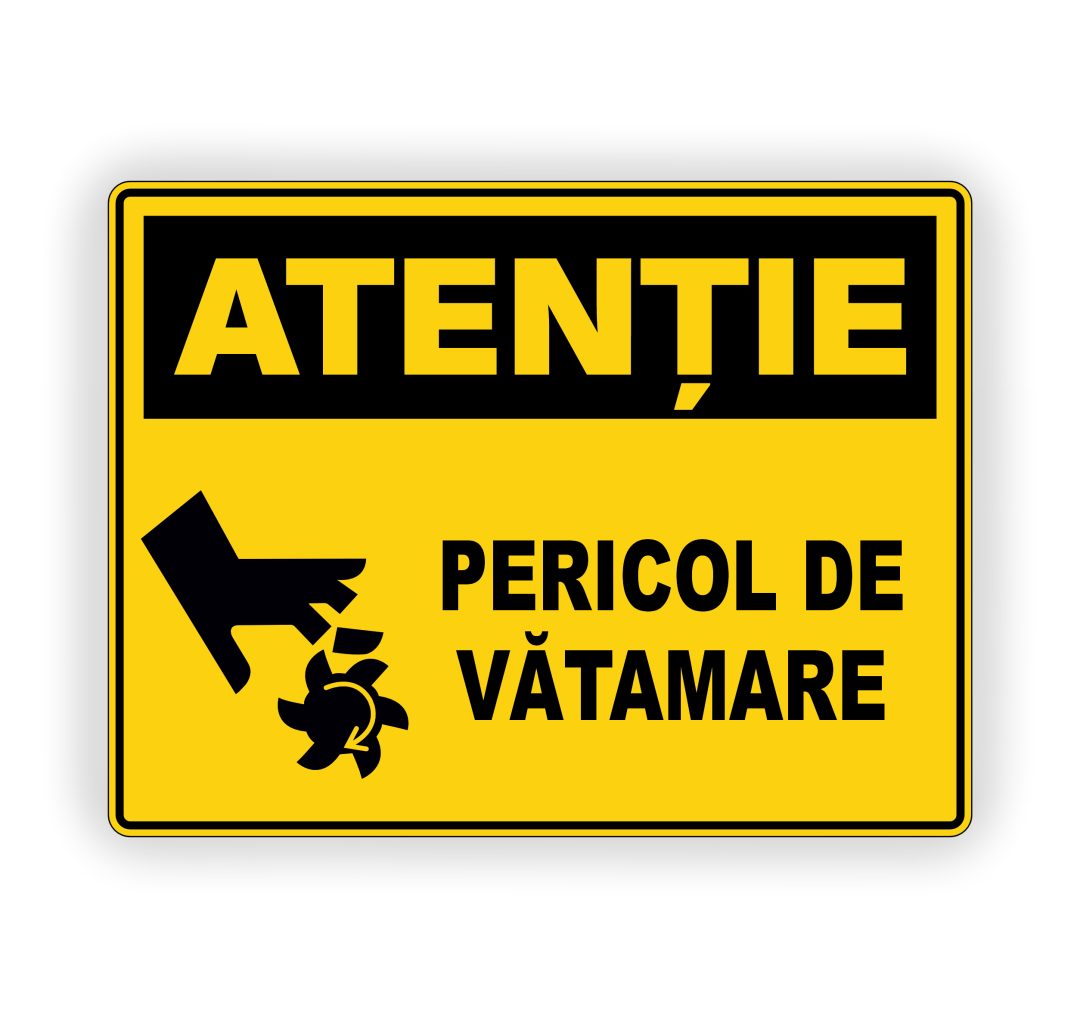 590 590. PERICOL DE VĂTĂMARE - imagine 1