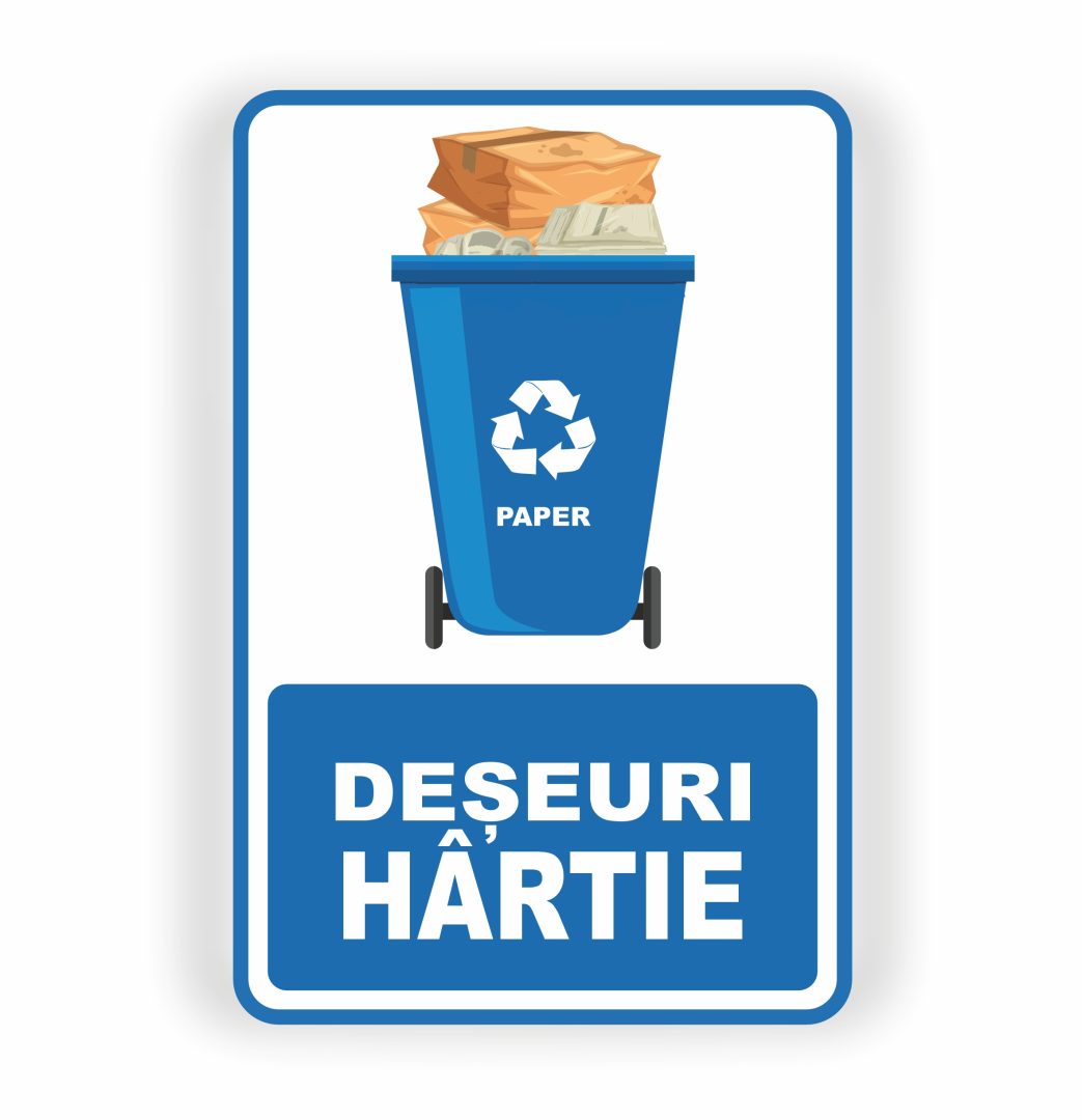 606 606. DEȘEURI HÂRTIE/CARTON - imagine 1