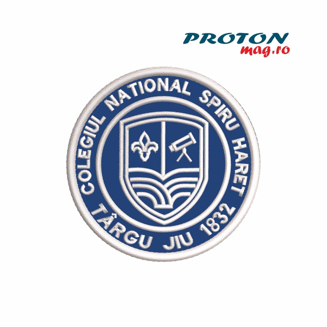EMBLEMA SPIRU HARET Emblemă brodata Spiru Haret - imagine 1